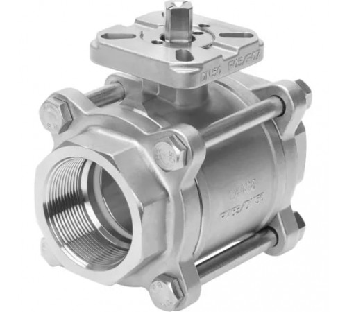 Шаровой кран Festo VZBA-2-GG-63-T-22-F0507-V4V4T Ру63 Ду50 (PN63 DN50) Шаровой кран Festo VZBA-2-GG-63-T-22-F0507-V4V4T Ру63 Ду50 (PN63 DN50)