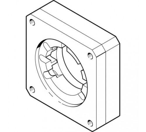 Фланец электродвигателя Festo EAMF-A-44A/B-60G Фланец электродвигателя Festo EAMF-A-44A/B-60G