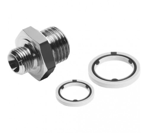Ниппель двойной Festo E-1/2-1/2-MS Ниппель двойной Festo E-1/2-1/2-MS