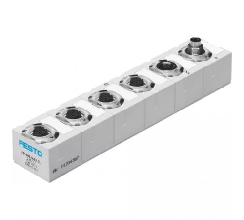 Модуль входа/выхода Festo CP-E08-M12-CL Модуль входа/выхода Festo CP-E08-M12-CL