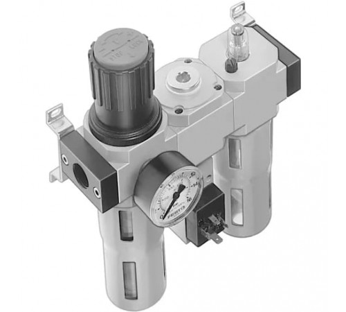 Блок подготовки воздуха Festo FRC-1/2-D-MAXI-KB Блок подготовки воздуха Festo FRC-1/2-D-MAXI-KB