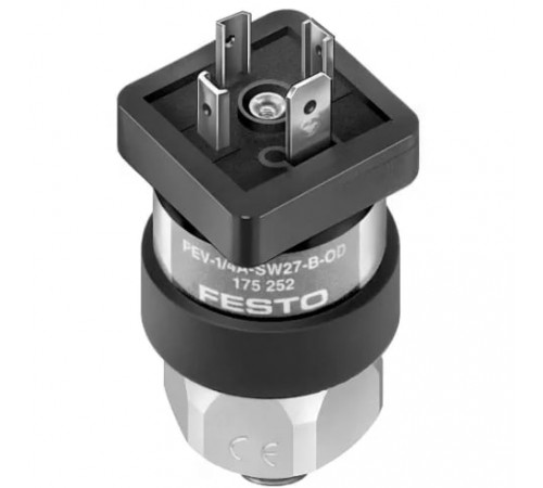 Реле давления Festo PEV-1/4-A-SW27-B-OD Реле давления Festo PEV-1/4-A-SW27-B-OD