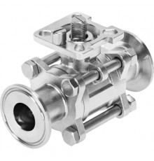 Шаровой кран Festo VZBD-1-S1-16-T-2-F0405-V14V14 Ру16 Ду25 (PN16 DN25)