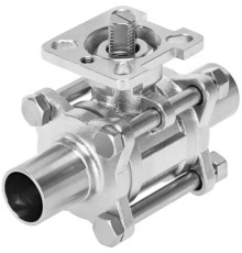 Шаровой кран Festo VZBD-1-W1-16-T-2-F0405-V14V14 Ру16 Ду25 (PN16 DN25)