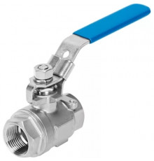 Шаровой кран Festo VZBE-1/4-T-63-D-2-M-V15V15 Ру63 Ду8 (PN63 DN8)
