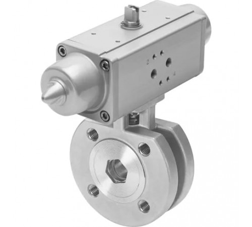 Шаровой кран с приводом Festo VZBC-15-FF-40-22-F0304-V4V4T-PS15-R-90-4-C Ру40 Ду15 (PN40 DN15) Шаровой кран с приводом Festo VZBC-15-FF-40-22-F0304-V4V4T-PS15-R-90-4-C Ру40 Ду15 (PN40 DN15)