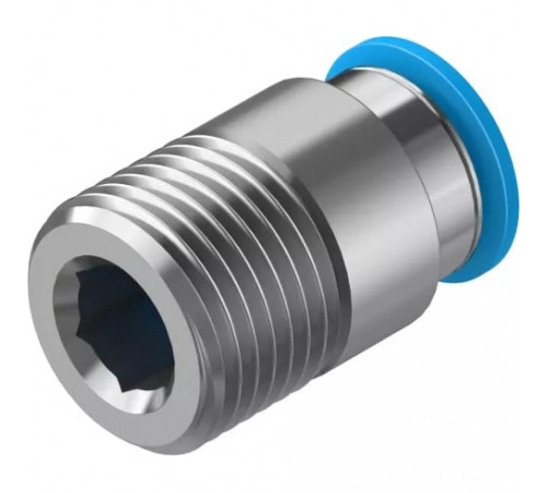 Штуцер цанговый с внутренним шестигранником Festo QS-1/2-12-I Штуцер цанговый с внутренним шестигранником Festo QS-1/2-12-I