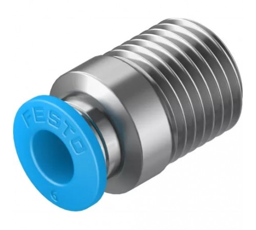 Штуцер цанговый с внутренним шестигранником Festo QS-1/4-6-I Штуцер цанговый с внутренним шестигранником Festo QS-1/4-6-I