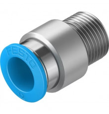 Штуцер цанговый с внутренним шестигранником Festo QS-3/8-12-I