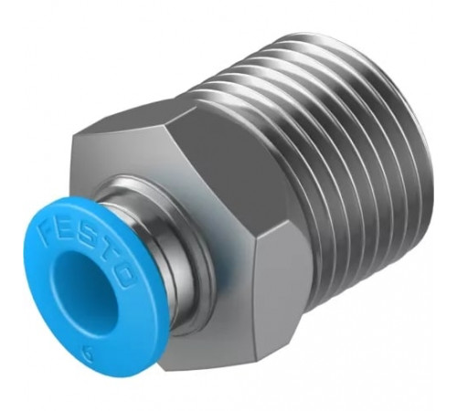 Штуцер цанговый Festo QS-3/8-6 Штуцер цанговый Festo QS-3/8-6