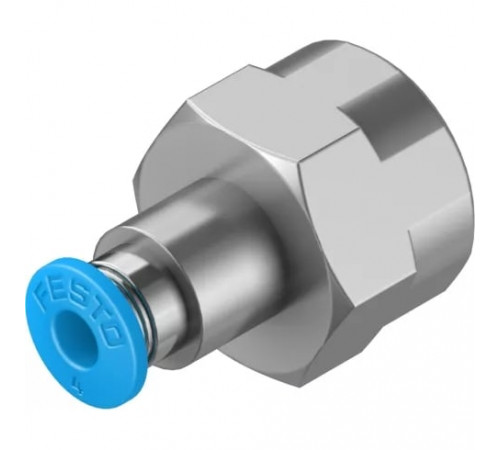 Штуцер цанговый с внутренней резьбой Festo QSF-1/4-4-B Штуцер цанговый с внутренней резьбой Festo QSF-1/4-4-B