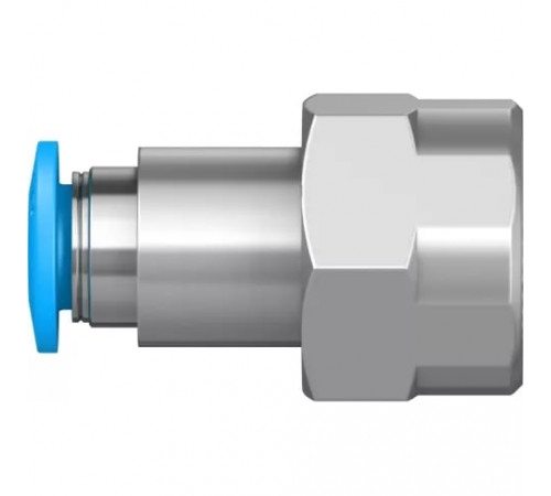 Штуцер цанговый с внутренней резьбой Festo QSF-1/4-6-B Штуцер цанговый с внутренней резьбой Festo QSF-1/4-6-B