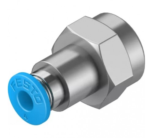 Штуцер цанговый с внутренней резьбой Festo QSF-1/8-4-B Штуцер цанговый с внутренней резьбой Festo QSF-1/8-4-B