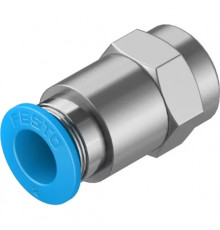 Штуцер цанговый с внутренней резьбой Festo QSF-1/8-8-B