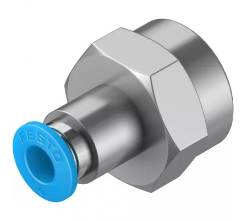 Штуцер цанговый с внутренней резьбой Festo QSF-3/8-6-B Штуцер цанговый с внутренней резьбой Festo QSF-3/8-6-B
