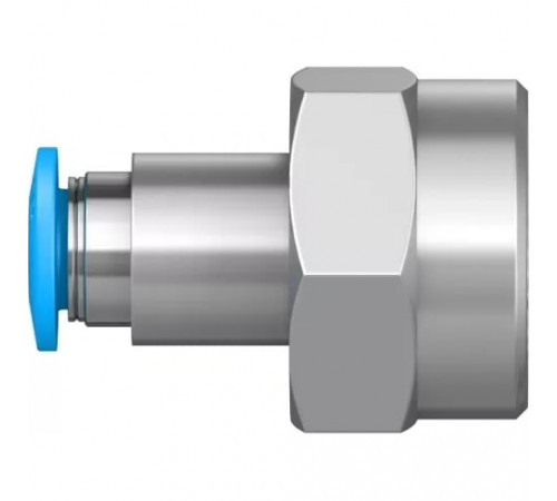 Штуцер цанговый с внутренней резьбой Festo QSF-3/8-6-B Штуцер цанговый с внутренней резьбой Festo QSF-3/8-6-B