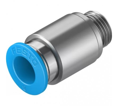 Штуцер цанговый с внутренним шестигранником Festo QS-G1/8-8-I Штуцер цанговый с внутренним шестигранником Festo QS-G1/8-8-I