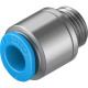 Штуцер цанговый с внутренним шестигранником Festo QSM-G1/8-6-I