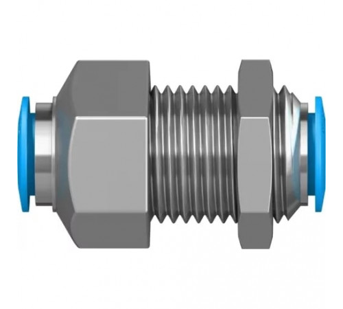 Муфта цанговая для панельного монтажа прямая Festo QSS-10-F Муфта цанговая для панельного монтажа прямая Festo QSS-10-F