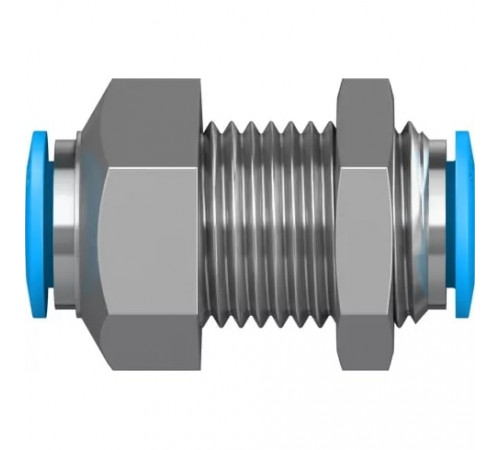 Муфта цанговая для панельного монтажа прямая Festo QSS-12-F Муфта цанговая для панельного монтажа прямая Festo QSS-12-F