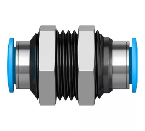 Муфта цанговая для панельного монтажа прямая Festo QSS-12 Муфта цанговая для панельного монтажа прямая Festo QSS-12