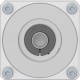 Передаточный модуль Festo EMGA-80-P-G3-SAS-100