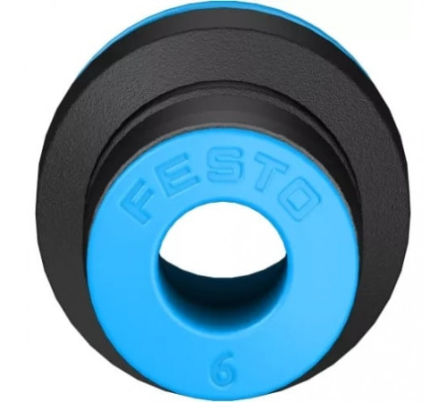 Муфта цанговая переходная Festo QS-10-6 Муфта цанговая переходная Festo QS-10-6