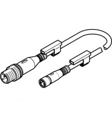 Соединительный кабель Festo NEBU-M8G3-K-0.5-M12G3