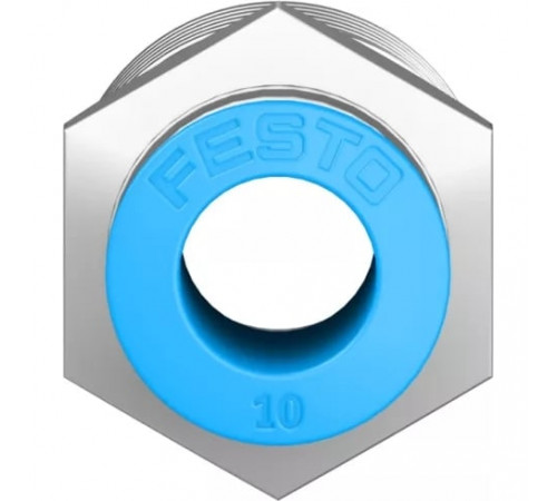 Штуцер цанговый Festo QS-1/2-10 Штуцер цанговый Festo QS-1/2-10