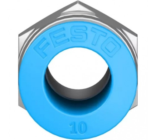 Штуцер цанговый Festo QS-1/4-10 Штуцер цанговый Festo QS-1/4-10