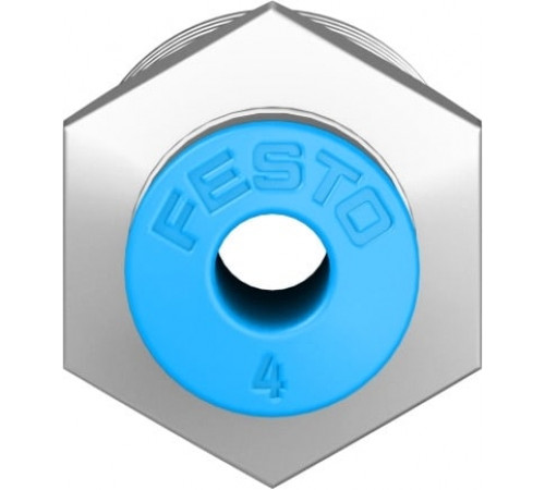 Штуцер цанговый Festo QS-1/4-4 Штуцер цанговый Festo QS-1/4-4