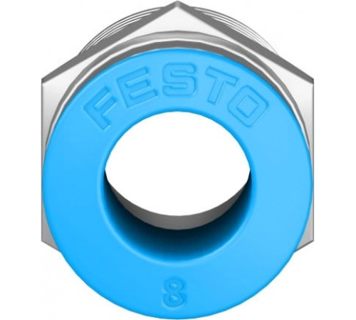 Штуцер цанговый Festo QS-1/4-8 Штуцер цанговый Festo QS-1/4-8