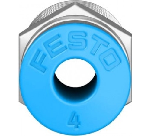 Штуцер цанговый Festo QS-1/8-4 Штуцер цанговый Festo QS-1/8-4