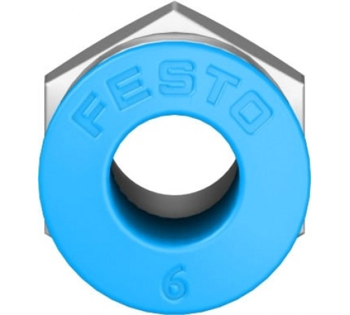 Штуцер цанговый Festo QS-1/8-6 Штуцер цанговый Festo QS-1/8-6