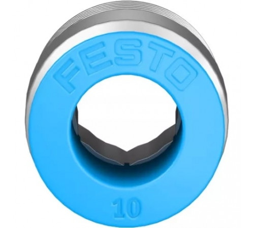 Штуцер цанговый с внутренним шестигранником Festo QS-3/8-10-I Штуцер цанговый с внутренним шестигранником Festo QS-3/8-10-I