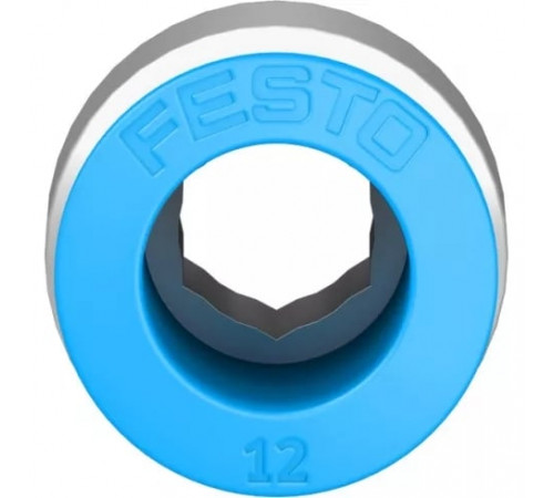 Штуцер цанговый с внутренним шестигранником Festo QS-3/8-12-I Штуцер цанговый с внутренним шестигранником Festo QS-3/8-12-I