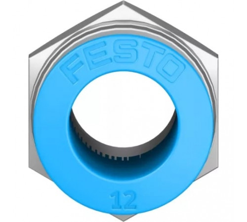 Штуцер цанговый Festo QS-3/8-12 Штуцер цанговый Festo QS-3/8-12