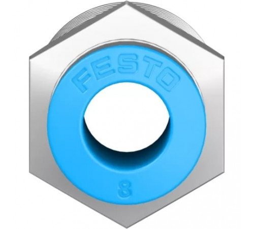 Штуцер цанговый Festo QS-3/8-8 Штуцер цанговый Festo QS-3/8-8