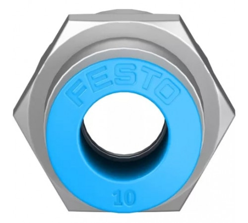 Штуцер цанговый с внутренней резьбой Festo QSF-3/8-10-B Штуцер цанговый с внутренней резьбой Festo QSF-3/8-10-B