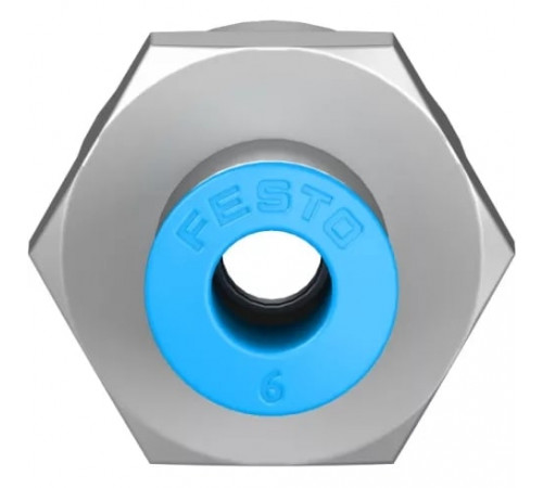 Штуцер цанговый с внутренней резьбой Festo QSF-3/8-6-B Штуцер цанговый с внутренней резьбой Festo QSF-3/8-6-B