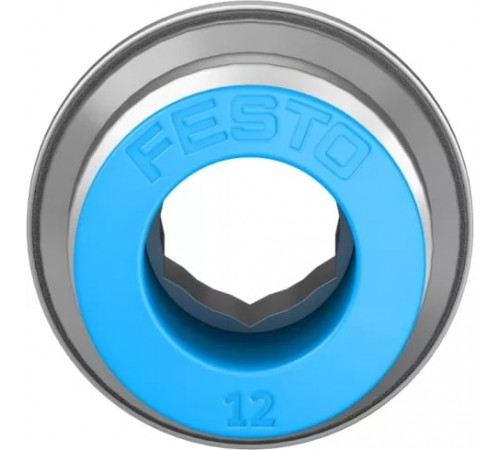 Штуцер цанговый с внутренним шестигранником Festo QS-G1/2-12-I Штуцер цанговый с внутренним шестигранником Festo QS-G1/2-12-I