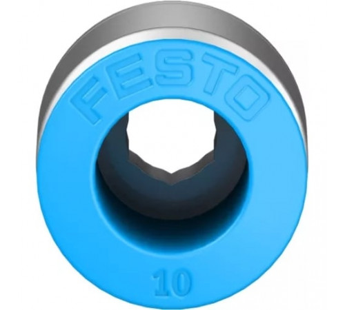 Штуцер цанговый с внутренним шестигранником Festo QS-G1/4-10-I Штуцер цанговый с внутренним шестигранником Festo QS-G1/4-10-I