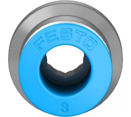 Штуцер цанговый с внутренним шестигранником Festo QS-G1/4-8-I Штуцер цанговый с внутренним шестигранником Festo QS-G1/4-8-I