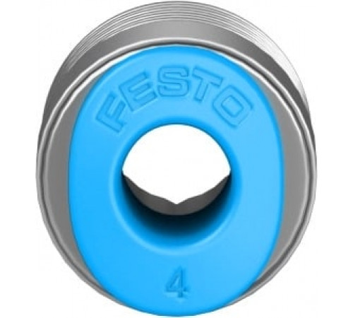 Штуцер цанговый с внутренним шестигранником Festo QSM-1/8-4-I Штуцер цанговый с внутренним шестигранником Festo QSM-1/8-4-I