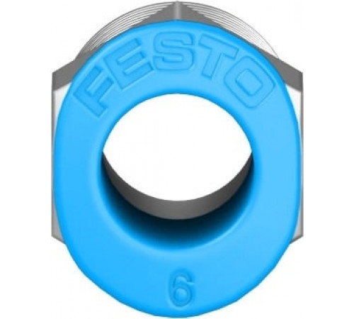 Штуцер цанговый Festo QSM-1/8-6 Штуцер цанговый Festo QSM-1/8-6