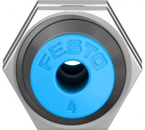 Муфта цанговая для панельного монтажа прямая Festo QSS-4 Муфта цанговая для панельного монтажа прямая Festo QSS-4