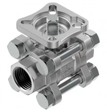 Шаровой кран Festo VZBE-1/2-T-63-T-2-F0304-V15V15 Ру63 Ду15 (PN63 DN15)