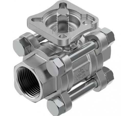 Шаровой кран Festo VZBE-3/4-T-63-T-2-F0304-V15V15 Ру63 Ду20 (PN63 DN20) Шаровой кран Festo VZBE-3/4-T-63-T-2-F0304-V15V15 Ру63 Ду20 (PN63 DN20)