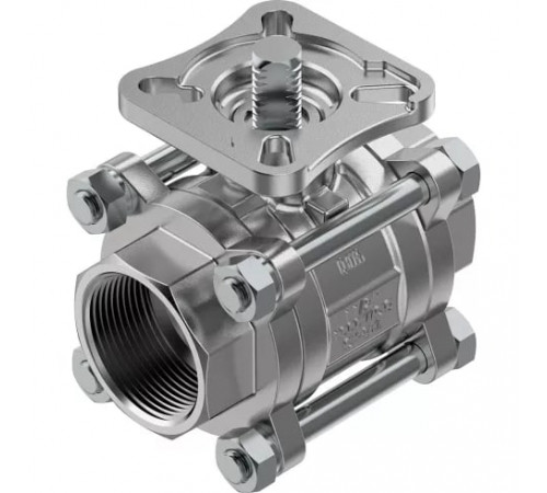 Шаровой кран Festo VZBE-11/2-T-63-T-2-F0507-V15V15 Ру63 Ду40 (PN63 DN40) Шаровой кран Festo VZBE-11/2-T-63-T-2-F0507-V15V15 Ру63 Ду40 (PN63 DN40)