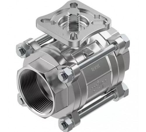 Шаровой кран Festo VZBE-2-T-63-T-2-F0507-V15V15 Ру63 Ду50 (PN63 DN50) Шаровой кран Festo VZBE-2-T-63-T-2-F0507-V15V15 Ру63 Ду50 (PN63 DN50)